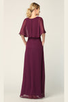 Load image into Gallery viewer, LA Merchandise LAV3348 Simple Chiffon A-Line Formal Gown - - Dress LAV