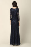 Load image into Gallery viewer, LA Merchandise LAV3397 Ruched Detail Formal Evening Dress - - Dress LAV