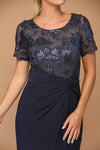 Load image into Gallery viewer, LA Merchandise LAV3439 Long Stretchy Mother of Bride Formal Dress - - Dress LA Merchandise