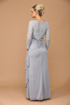 Load image into Gallery viewer, LA Merchandise LAV3451 Mother of the Bride Lace Long Gown - - Dress LAV