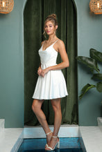 Load image into Gallery viewer, LA Merchandise LAXR759 Simple Short Satin Bridesmaids Dress W/ Pockets - - Dress LA Merchandise