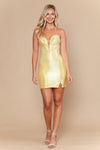 Load image into Gallery viewer, LAY26152 Wholesale Rhinestone Embellished Strapless Sweetheart Short Dress with Lace-Up Back