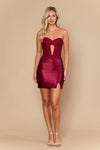Load image into Gallery viewer, LAY26210 Wholesale Strapless Corset Short Dress Rhinestone Sweetheart Cutout Bodycon Cocktail Dress