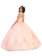 Load image into Gallery viewer, LA Merchandise LA130 Wholesale Sleeveless Quince Corset Ball Gown - - LA Merchandise