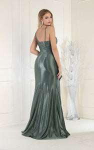 LA Merchandise LA1932 High Slit Mermaid Prom Dress - - Dress LA Merchandise