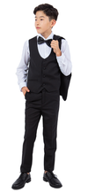 Load image into Gallery viewer, LA Merchandise LAPBT283SA 5 pc Two Toned Boys Perry Ellis Tuxedo Suit - - Boys suits LA Merchandise