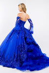 Load image into Gallery viewer, LA Merchandise LAS1914 Wholesale Ball Gown With Detachable Sleeves - - Dress LA Merchandise