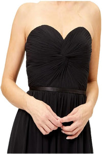 LA Merchandise LA1161 Corset Strapless Pleated Short Bridesmaids Dress - - LA Merchandise