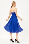 Load image into Gallery viewer, LA Merchandise LA1161 Corset Strapless Pleated Short Bridesmaids Dress - - LA Merchandise