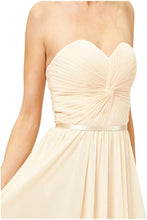 Load image into Gallery viewer, LA Merchandise LA1161 Corset Strapless Pleated Short Bridesmaids Dress - - LA Merchandise