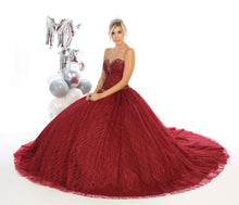 Load image into Gallery viewer, LA Merchandise LA126 Strapless Detailed Ball Gown with Bolero Jacket - - LA Merchandise