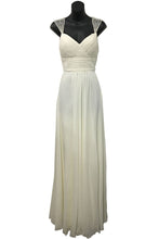 Load image into Gallery viewer, LA Merchandise LA1275B Simple Long Chiffon Wedding Dress - Ivory - LA Merchandise
