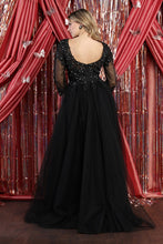 Load image into Gallery viewer, LA Merchandise LA1880 Embroidered Mother of the Bride A-line Gown - - Dress LA Merchandise