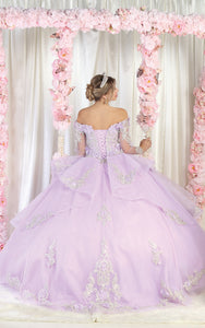 LA Merchandise LA189 Long Sleeve Quince Gown - - LA Merchandise