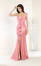 Load image into Gallery viewer, LA Merchandise LA1932 High Slit Mermaid Prom Dress - DUSTYROSE - Dress LA Merchandise