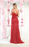 Load image into Gallery viewer, LA Merchandise LA1938 Embroidered Prom Formal Gown - - Dress LA Merchandise