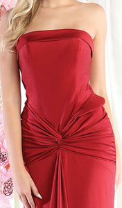 LA Merchandise LA1947 Simple Stretchy Evening Gown - - Dress LA Merchandise