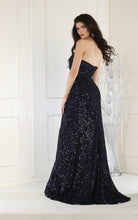Load image into Gallery viewer, LA Merchandise LA1968 Sequined Prom Strapless Dress - - Dress LA Merchandise