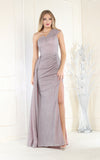 Load image into Gallery viewer, LA Merchandise LA1976 One Shoulder Prom Dress with High Slit - - LA Merchandise