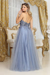 Load image into Gallery viewer, LA Merchandise LA2011 A-line Spaghetti Straps Pageant Plus Zise Gown - - Dress LA Merchandise