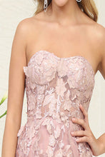 Load image into Gallery viewer, LA Merchandise LA2019 Cocktail A-Line Floral Applique Short Dress - - Dress LA Merchandise