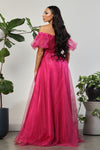 Load image into Gallery viewer, LA Merchandise LA2033 Glitter 3D Floral A-Line Evening Gown - - Dress LA Merchandise