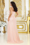 Load image into Gallery viewer, LA Merchandise LA2035 Sequin Sleeveless Ruched Long Prom Gown - - Dress LA Merchandise
