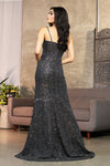 Load image into Gallery viewer, LA Merchandise LA2035 Sequin Sleeveless Ruched Long Prom Gown - - Dress LA Merchandise
