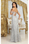 Load image into Gallery viewer, LA Merchandise LA2044 Lace Off-Shoulder Long Prom Dress - - Dress LA Merchandise