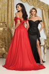 Load image into Gallery viewer, LA Merchandise LA2056 Sweetheart Neck Ruched Bodice Prom Dress - - Dress LA Merchandise