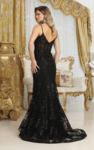 Load image into Gallery viewer, LA Merchandise LA2061 Spaghetti Straps Mermaid Prom Formal Gown - - Dress LA Merchandise