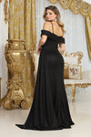 Load image into Gallery viewer, LA Merchandise LA2065 Glitter Bridesmaids Ruched Dress - - Dress LA Merchandise