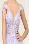 Load image into Gallery viewer, LA Merchandise LA2066 V-Neck Glitter Short Floral Cocktail Dress - - Dress LA Merchandise