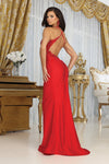 Load image into Gallery viewer, LA Merchandise LA2073 Rhinestone Sleeveless Long Pageant Dress - - Dress LA Merchandise