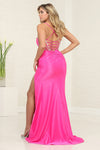 Load image into Gallery viewer, LA Merchandise LA2088 Long Jeweled Corset Strappy Back Prom Gown - - Dress LA Merchandise