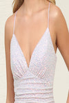 Load image into Gallery viewer, LA Merchandise LA2092 Sequin V-Neck Short Prom Dress - - Dress LA Merchandise