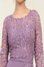 Load image into Gallery viewer, LA Merchandise LA2100 Modest Tea Length Short Mother of Bride Dress - - Dress LA Merchandise