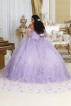 Load image into Gallery viewer, LA Merchandise LA236 Off-Shoulder Butterfly Appliqued Ball Gown - - LA Merchandise