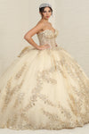 Load image into Gallery viewer, LA Merchandise LA251 Strapless Embroidered Bow Accent Ball Gown - - LA Merchandise