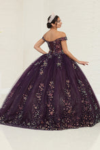 Load image into Gallery viewer, LA Merchandise LA252 Off-Shoulder Butterfly Applique Ball Gown - - LA Merchandise