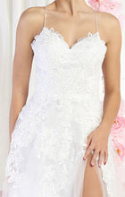 Load image into Gallery viewer, LA Merchandise LA7967 A-line Embroidered Wedding Dress - - LA Merchandise