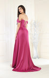 Load image into Gallery viewer, LA Merchandise LA7971 Satin Prom Gown - - Dress LA Merchandise