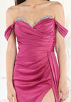 Load image into Gallery viewer, LA Merchandise LA7971 Satin Prom Gown - - Dress LA Merchandise