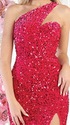 Load image into Gallery viewer, LA Merchandise LA7978 Sequined Gala Gown - - Dress LA Merchandise