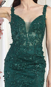 Load image into Gallery viewer, LA Merchandise LA7982 Embroidered Special Occasion Gown - - Dress LA Merchandise