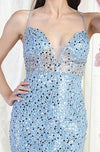 Load image into Gallery viewer, LA Merchandise LA7993 Sexy Embellished Evening Gown - - Dress LA Merchandise
