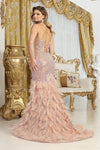 Load image into Gallery viewer, LA Merchandise LA8076 Sexy Mermaid Sequin &amp; Feathers Gala Dress - - Dress LA Merchandise