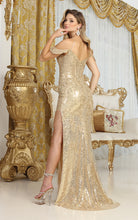 Load image into Gallery viewer, LA Merchandise LA8084 Cold Shoulder Formal Prom Long Gown - - Dress LA Merchandise
