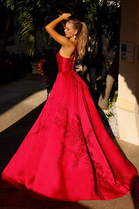 LA Merchandise LAASU074 A-line Embroidery Corset Pageant Formal Dress - - Dress LA Merchandise