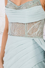 Load image into Gallery viewer, LA Merchandise LAATM1005 Sweetheart Sheer Bodice Prom Gown - - Dress LA Merchandise